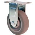 Rwm Casters 27 Series VersaTrac 3in High-Temp. Nylon Wheel Rigid Caster - 27-HNP-0312-R